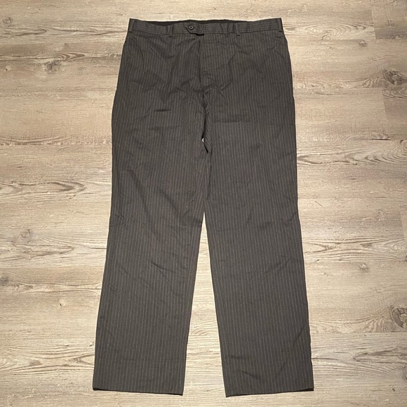 Brooks Brothers 346 Fitzgerald Fit Full 100% Wool Pinstriped Suit - Picture 8 of 12